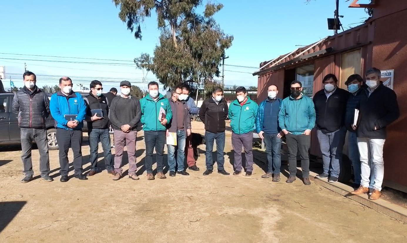 Visita a grupo custodia litoral
